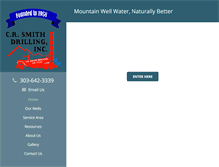 Tablet Screenshot of crsmithdrilling.com